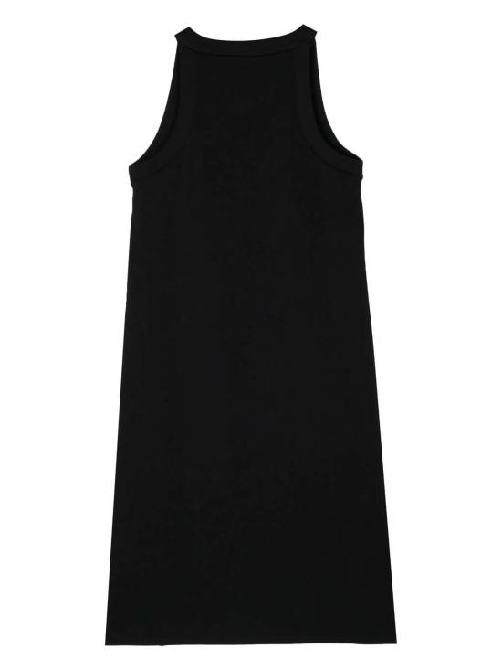 스팽스 숏 원피스 Spanx Aire 사이드 스트라이프 미니 드레스 베리 블랙 - SPANX