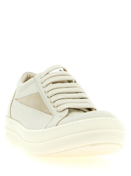  릭 오웬스 스니커즈 빈티지  로우탑  베이지 - RICK OWENS