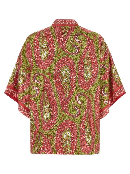  에트로 가디건 Etro Kesa 실크 카디건 멀티컬러 - ETRO