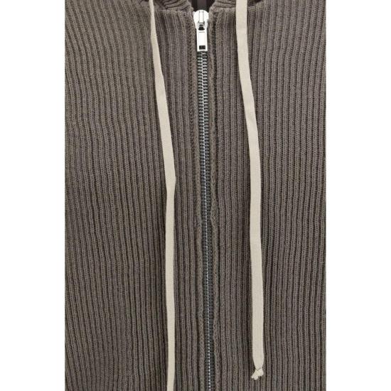  릭 오웬스 후드 티셔츠 오비스 에리스 후드티 그레이 - RICK OWENS