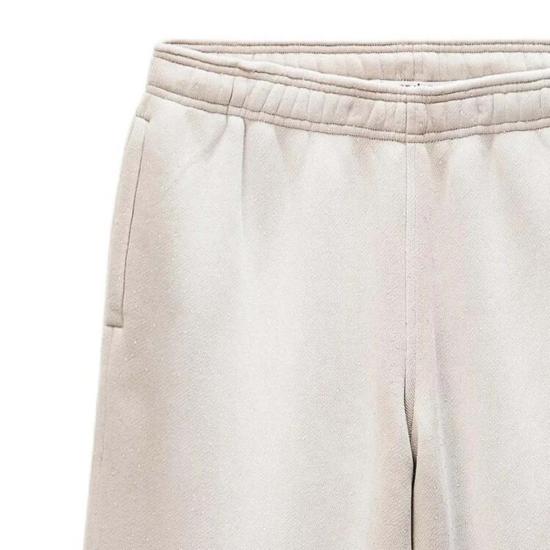  알렉산더 왕 스트레이트 팬츠 미드라이즈 스웨트팬츠, 전체 핫픽스 워싱 카키 - ALEXANDER WANG