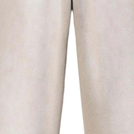  알렉산더 왕 스트레이트 팬츠 미드라이즈 스웨트팬츠, 전체 핫픽스 워싱 카키 - ALEXANDER WANG