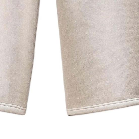  알렉산더 왕 스트레이트 팬츠 미드라이즈 스웨트팬츠, 전체 핫픽스 워싱 카키 - ALEXANDER WANG