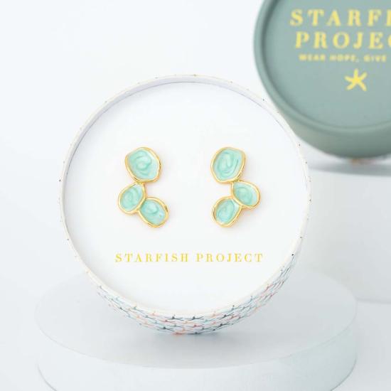  스타피쉬 프로젝트 이어링 호프 에코  민트 - STARFISH PROJECT