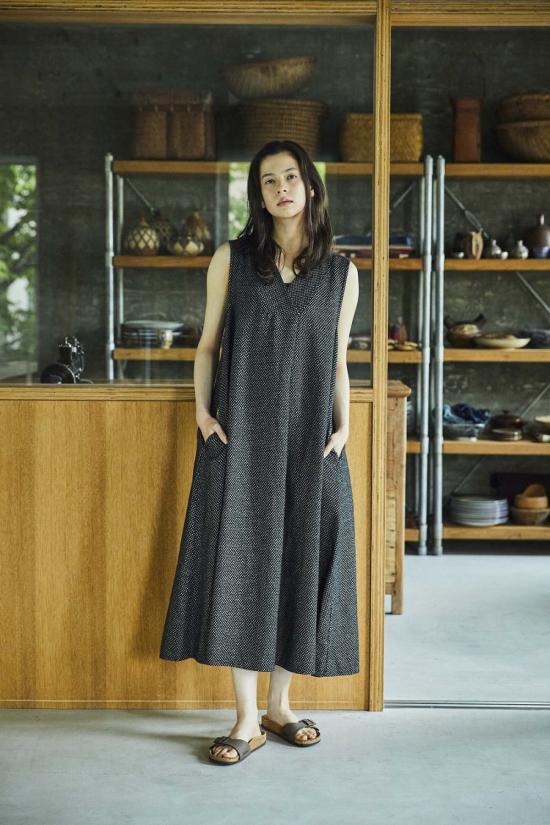  오어슬로우 원피스 오슬로 노 슬리브 - ORSLOW