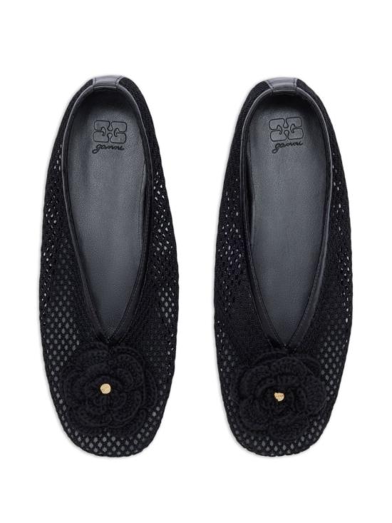 26SS 가니 플랫 슈즈 B1020190 099 BLACK - GANNI