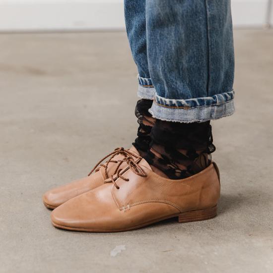  Either/OR 로퍼 Either Or Oxford 슈즈 코냑 브라운 - OTHER BRANDS