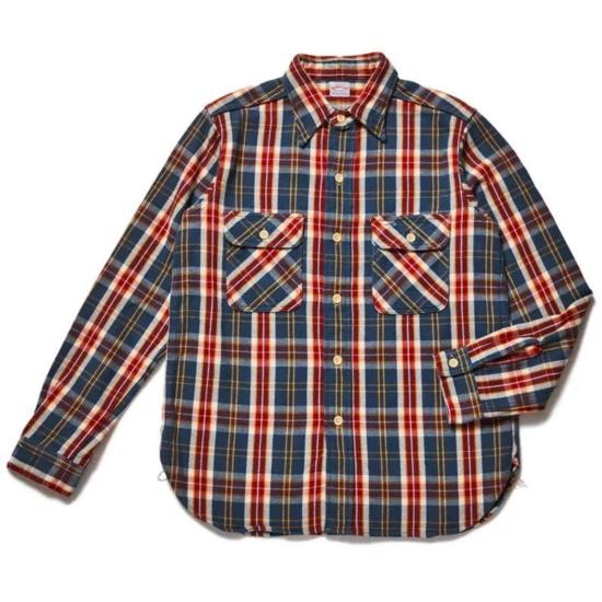  웨어하우스 셔츠 Warehouse & Co. Lot 3104 플란넬  (패턴 F) 원워시