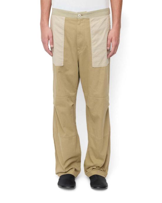  MM6 메종마르지엘라 스트레이트 팬츠 SH2KA0061 M35877 702 KHAKI - MM6 MAISON MARGIELA