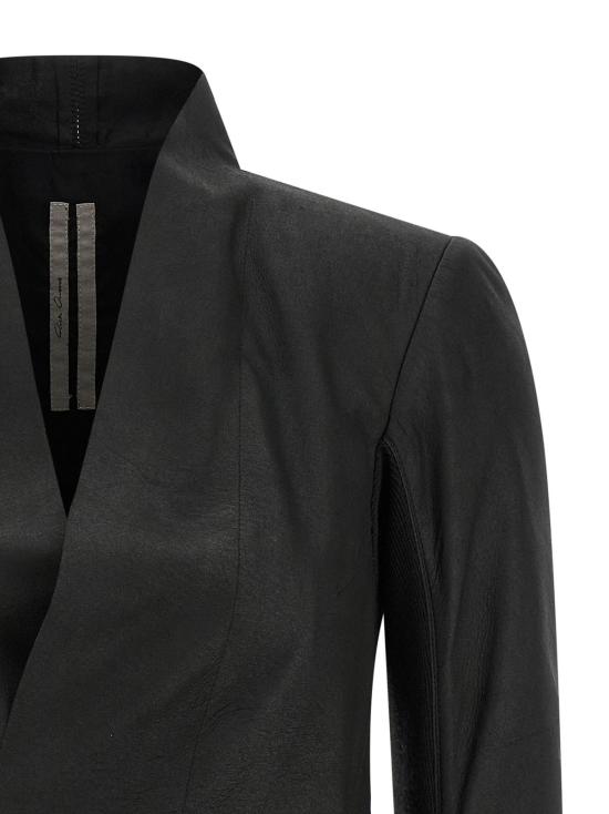  릭 오웬스 자켓 할리우드 가죽 재킷 블랙 - RICK OWENS