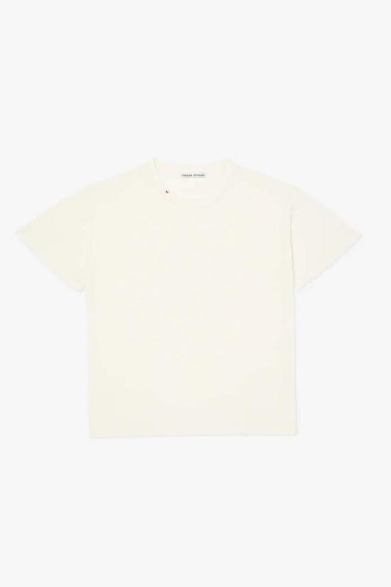  LǍOLAO STUDIOS 반팔 티셔츠 라올라오 스튜디오 린넨 티셔츠 - OTHER BRANDS