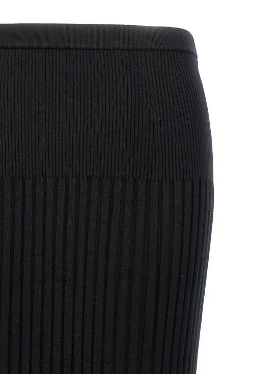  프로엔자슐러 롱 스커트 프로엔자 슐러 실크 미디 스커트 블랙 - PROENZA SCHOULER