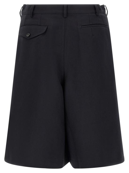  꼼데가르송 숏팬츠 Comme Des Garçons 블루 폴리에스테르 버뮤다 반바지 - COMME DES GARCONS