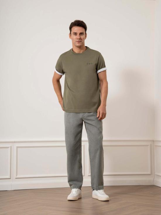  오엔에스 반팔 티셔츠 O.N.S 바실 로고 티셔츠 - O.N.S
