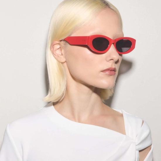  Edera 선글라스 에데라 마고 선글라스 체리 레드 - EDERA EYEWEAR