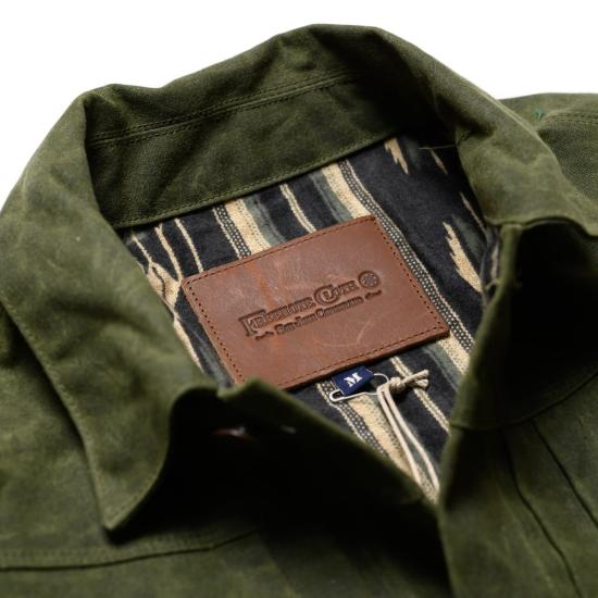 프리노트 클로스 자켓 RJ 1 라이더스 재킷 올리브 - FREENOTE CLOTH