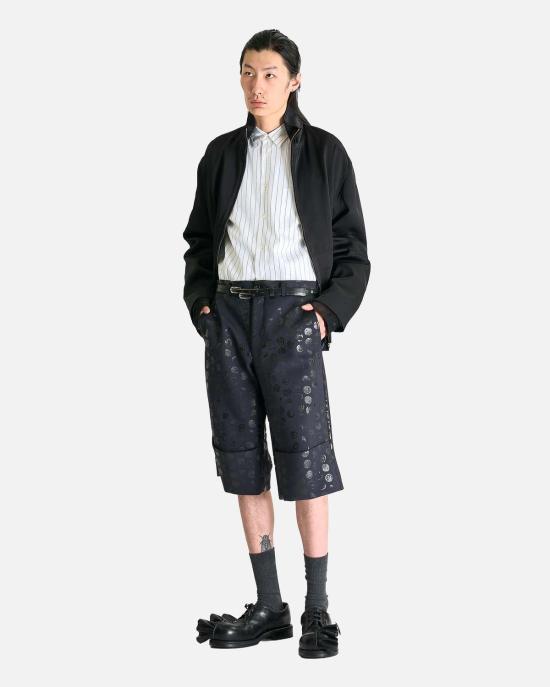  꼼데가르송 숏팬츠 Comme Des Garçons 폴카 도트 반바지 블랙 - COMME DES GARCONS