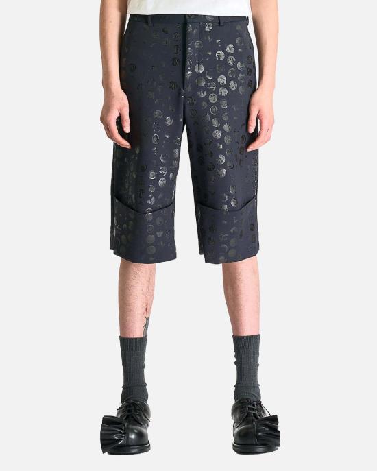  꼼데가르송 숏팬츠 Comme Des Garçons 폴카 도트 반바지 블랙
