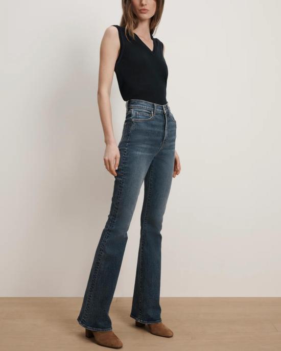  베로니카비어드 민소매 티셔츠 베로니카 비어드 밀레트 슬리브리스 스웨터 조끼 네이비 - VERONICA BEARD
