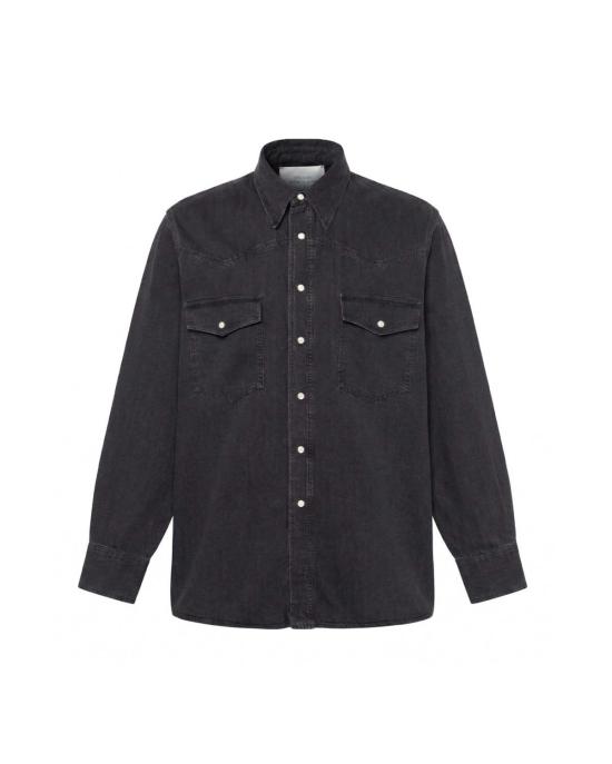  스튜디오 니콜슨 데님 자켓 MYLO SNM 1467 BLACK