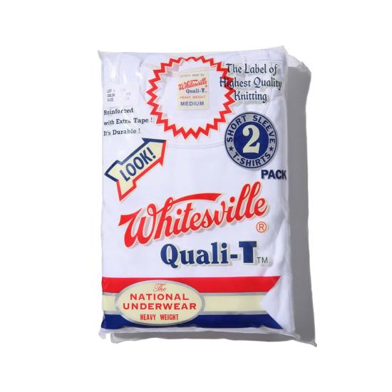  화이츠빌 반팔 티셔츠 Whitesville 2팩 티 오프 화이트
