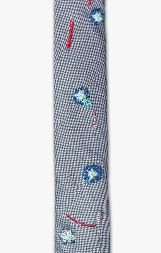 타이틀 오브 워크 넥타이 작품 제목: 낙서 꽃  1189 - TITLE OF WORK