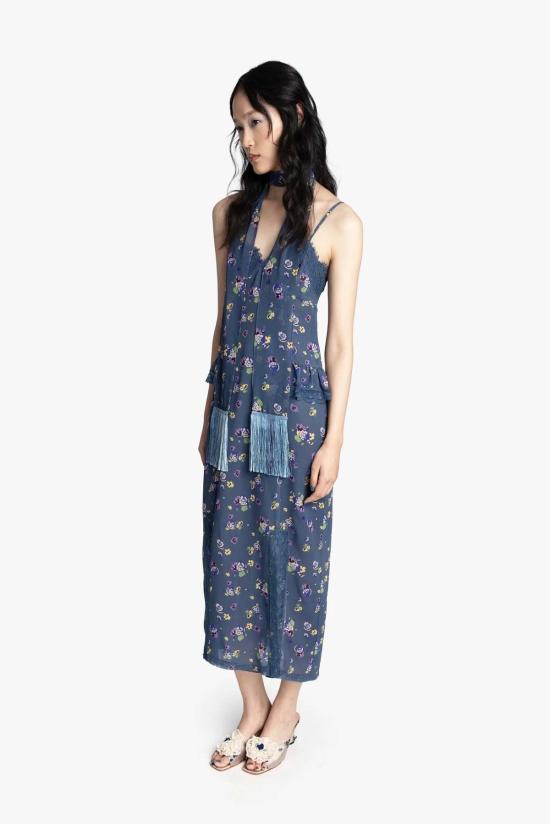  안나 수이 롱 원피스 326A70 BLUE - ANNA SUI