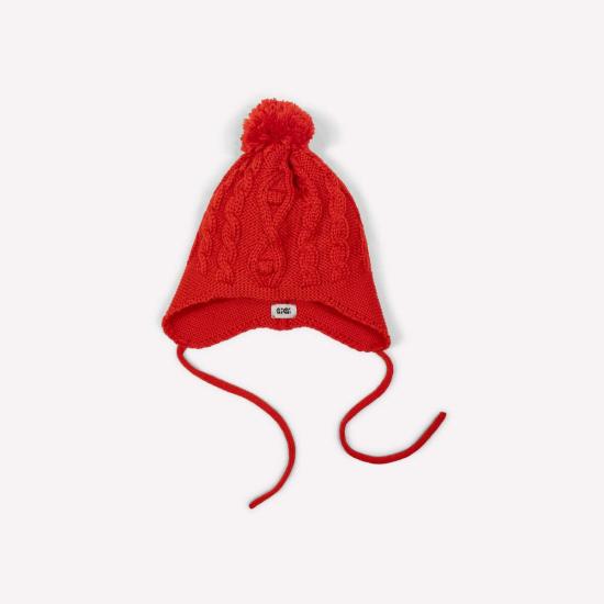  지지 니트웨어 이어플랩 캡 버블햇 - GIGI KNITWEAR