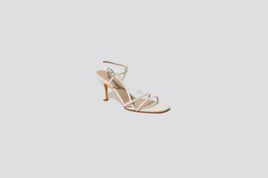  마리암 나시르 자데 샌들 Maryam Nassir Zadeh Irene  네온 소용돌이 프린트 - MARYAM NASSIR ZADEH