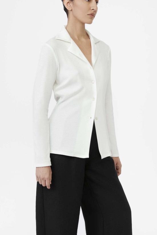  달 더 레이블 가디건 DĀl The Label 모달 립 니트 칼라 - DAL THE LABEL
