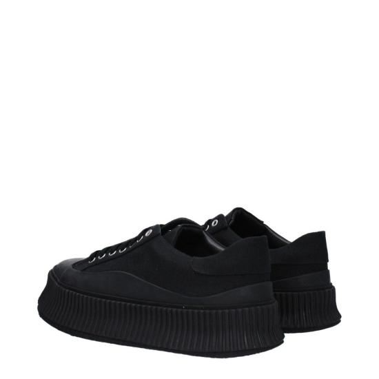  질샌더 스니커즈 질 샌더 패브릭 플랫폼  블랙 - JIL SANDER