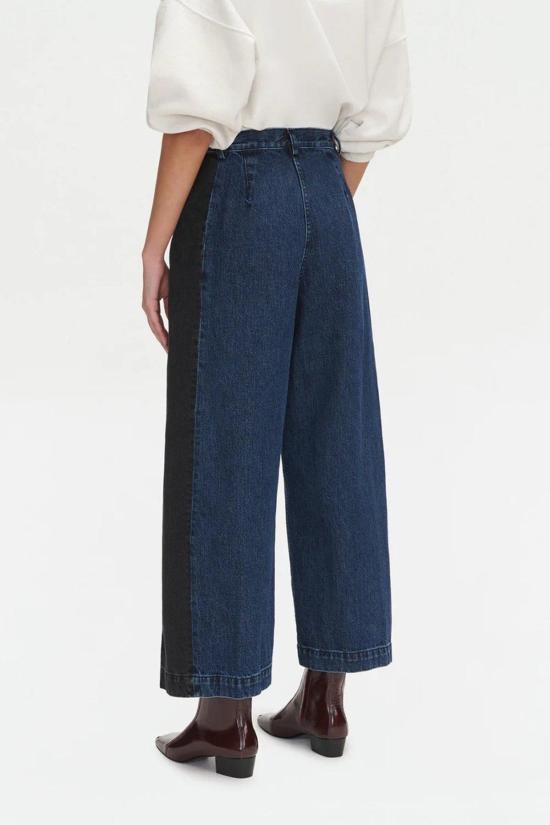  레이첼 코미 데님 팬츠 가라 팬츠 미션 인디고 데님 다크 워시 - RACHEL COMEY