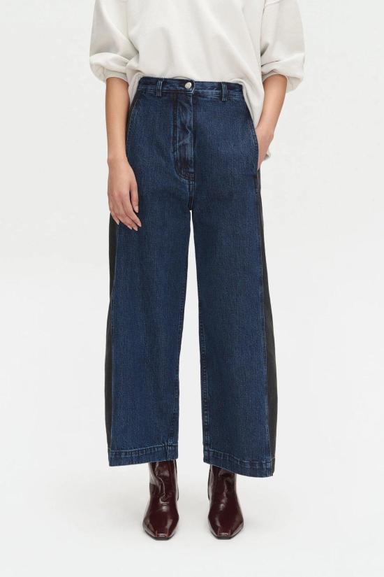  레이첼 코미 데님 팬츠 가라 팬츠 미션 인디고 데님 다크 워시 - RACHEL COMEY