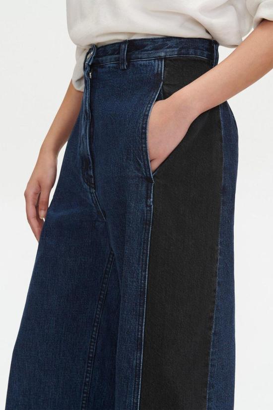  레이첼 코미 데님 팬츠 가라 팬츠 미션 인디고 데님 다크 워시 - RACHEL COMEY