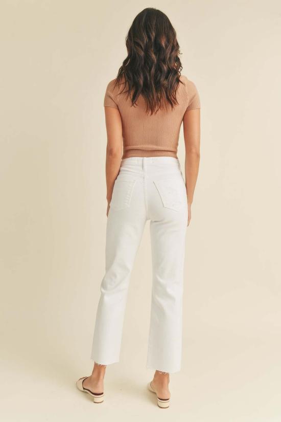  저스트 블랙 데님 데님 팬츠 BP331J WHITE - JUST BLACK DENIM