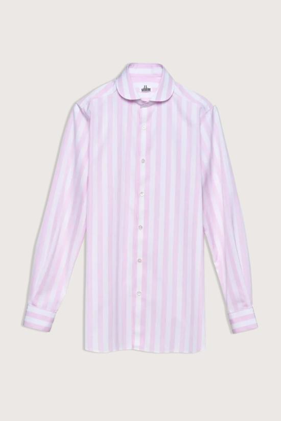  [키즈] 세블린 셔츠 Sebline Chemise De Garcon 셔츠 핑크/화이트