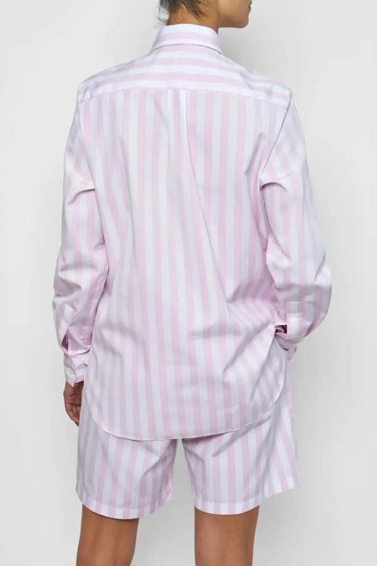  [키즈] 세블린 셔츠 Sebline Chemise De Garcon 셔츠 핑크/화이트 - SEBLINE