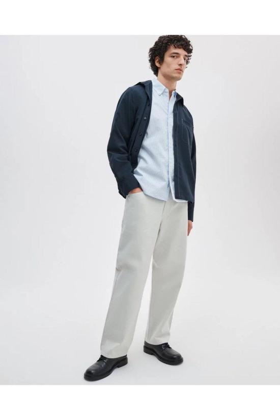  랙앤본 셔츠 Rag & Bone Rb 클래식 옥스포드  Lb 라이트 블루 스트라이프 - RAG & BONE