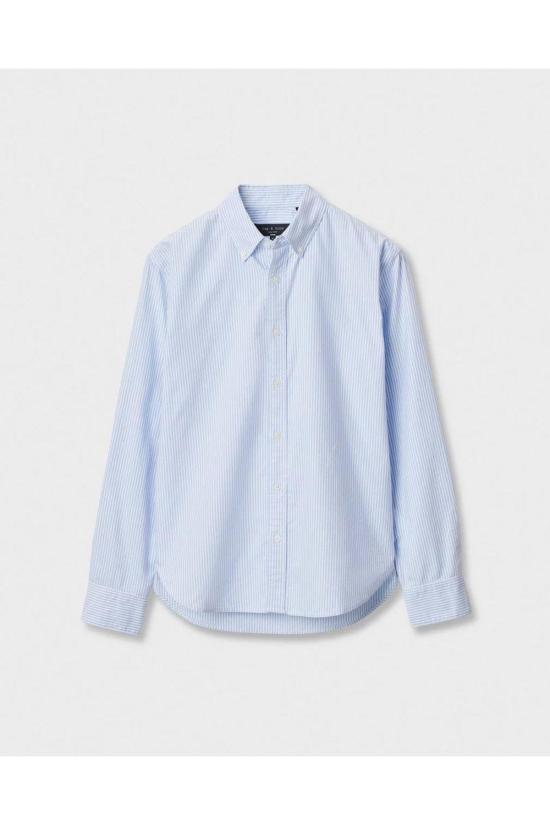  랙앤본 셔츠 Rag & Bone Rb 클래식 옥스포드  Lb 라이트 블루 스트라이프