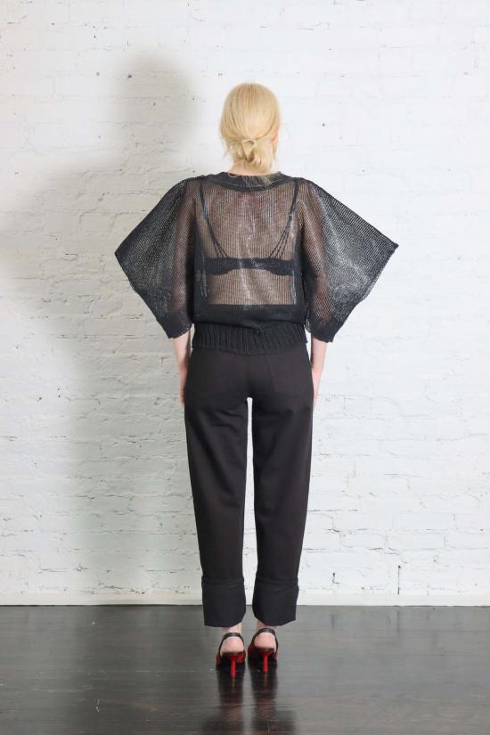  이세이 미야케 블라우스 찰다 탑 - ISSEY MIYAKE