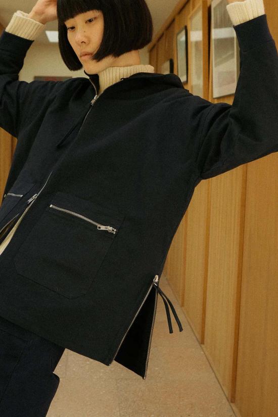  LF 마키 자켓 L.F.Markey 모리 재킷 네이비 - L.F.MARKEY