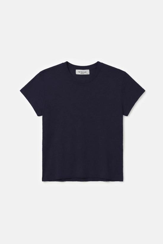  더 타일 클럽 반팔 티셔츠 WVBCW2402T BLUE