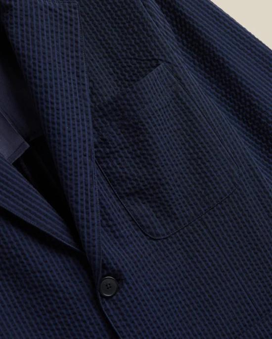  포르투기스플란넬 수트 자켓 포르투갈 플란넬 아틀란티코 블레이저 네이비 - PORTUGUESE FLANNEL