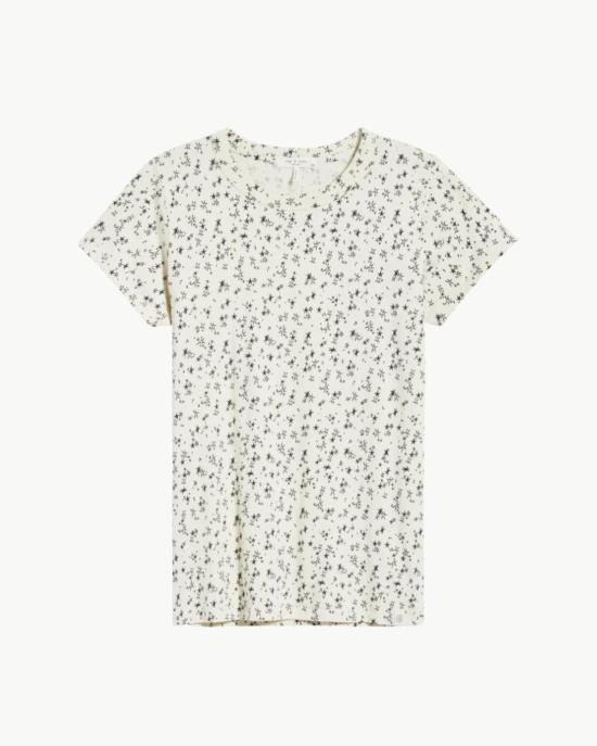 랙앤본 반팔 티셔츠 Rag & Bone All Over Stars 티셔츠 아이보리 멀티