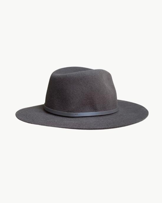  랙앤본 버킷햇 Rag & Bone City Felt Fedora Dark Espresso