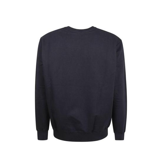  알렉산더 맥퀸 긴팔 티셔츠 코튼 스웨트셔츠 블루 - ALEXANDER MCQUEEN