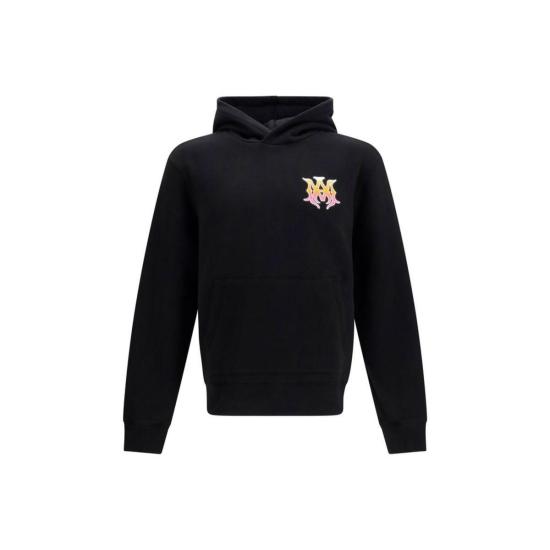 26FW 아미리 후드 티셔츠 마 후드티 블랙