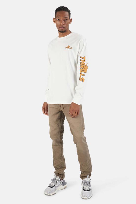  스릴즈 긴팔 티셔츠 TH20 122A WHITE - THRILLS