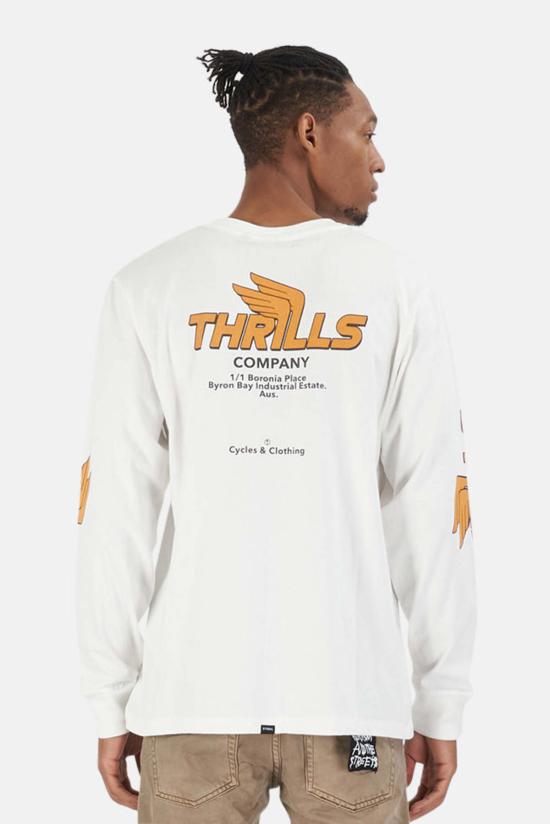  스릴즈 긴팔 티셔츠 TH20 122A WHITE - THRILLS