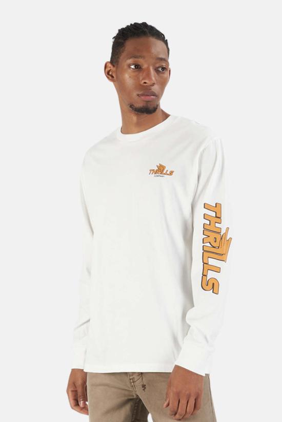  스릴즈 긴팔 티셔츠 TH20 122A WHITE - THRILLS